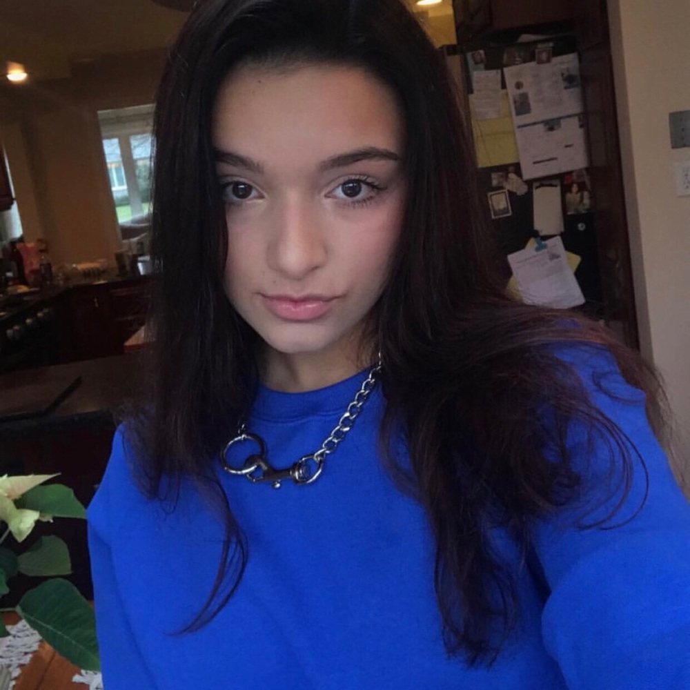 Royal blue crewneck